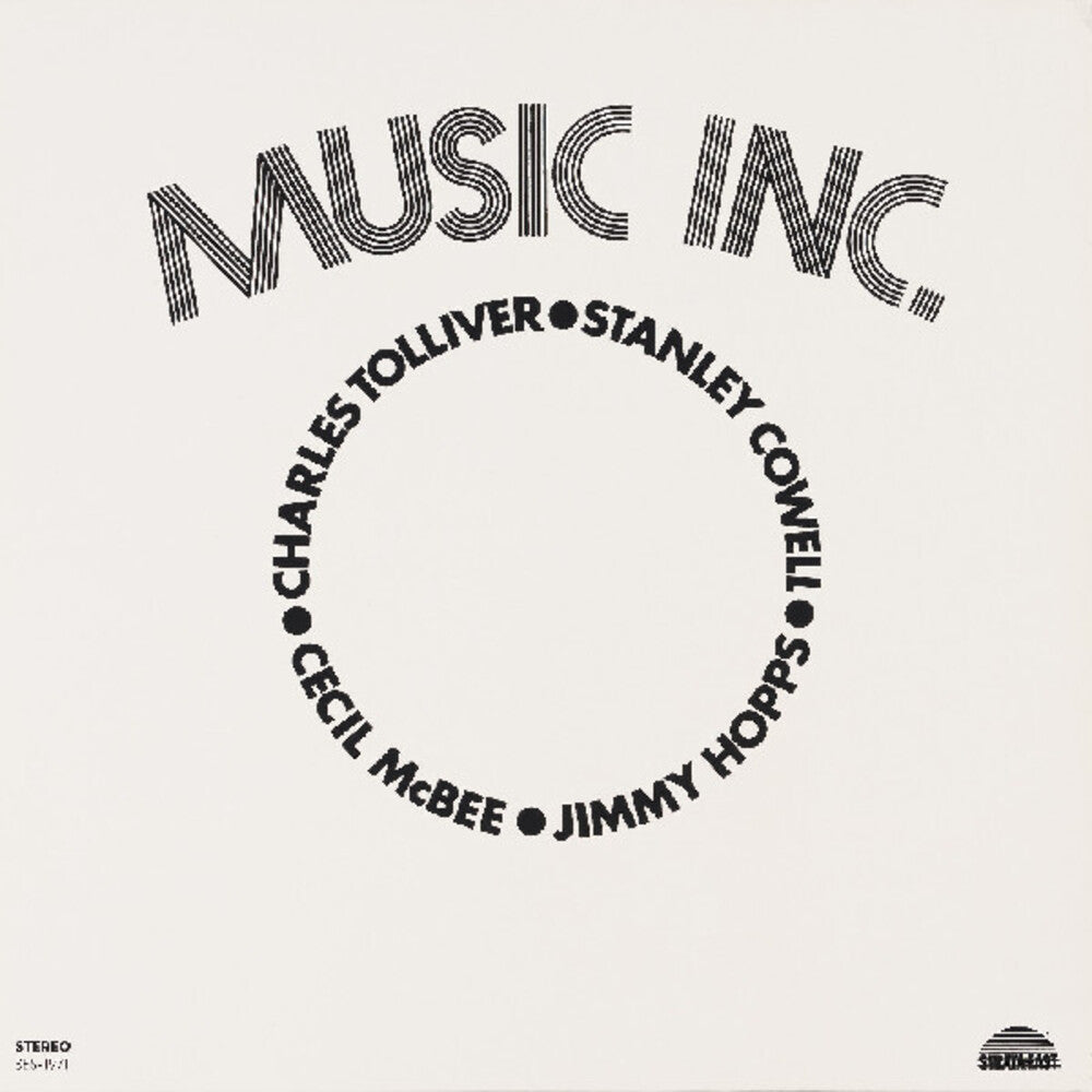 the album cover for Charles Tolliver  / Cowell,Stanley - Music Inc