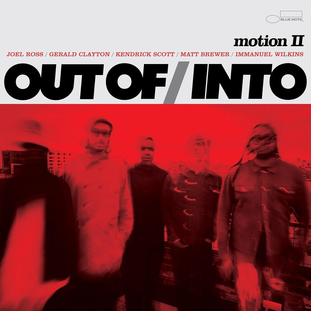 the album cover for Out Of/Into - Motion Ii