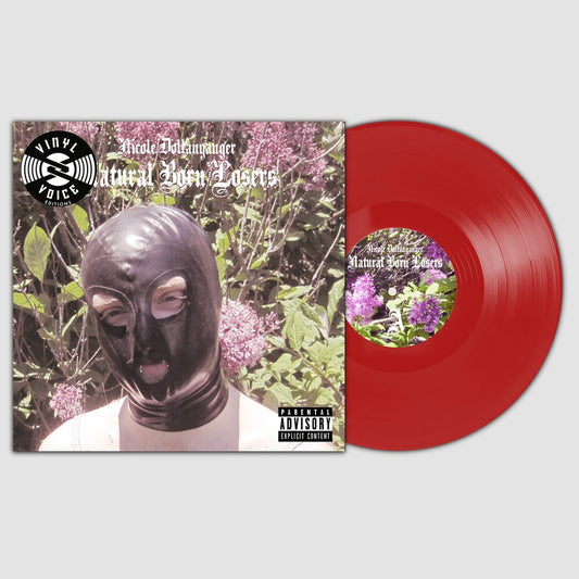 the album cover for Nicole Dollanganger - Natural Born Losers [Colored Vinyl] (Red)