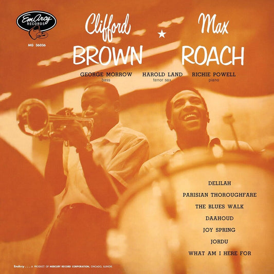 the album cover for Clifford Brown  / Roach,Max - Clifford Brown And Max Roach [180 Gram]