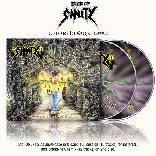the album cover for Edge Of Sanity - Unorthodox [Deluxe] [Limited Edition] [With Booklet] (Bril) (Jewl) (Ocrd)