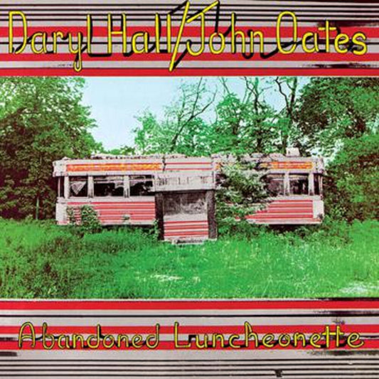the album cover for Daryl Hall  / Oates,John - Abandoned Luncheonette [Clear Vinyl] [Limited Edition] (Red)