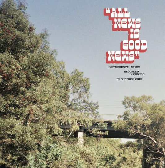 the album cover for Surprise Chef - All New Is Good News