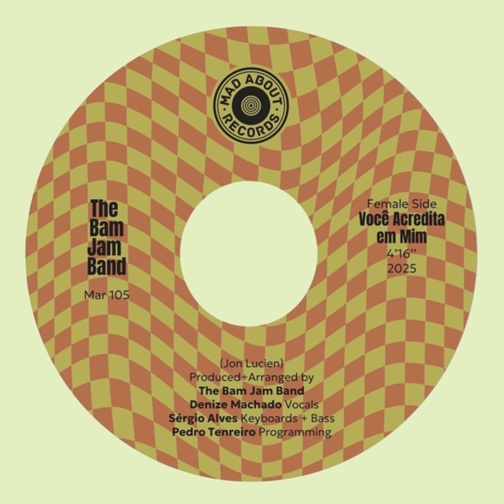 the album cover for Bam Jam Band - Voce Acredita Em Mim / Would You Believe In Me