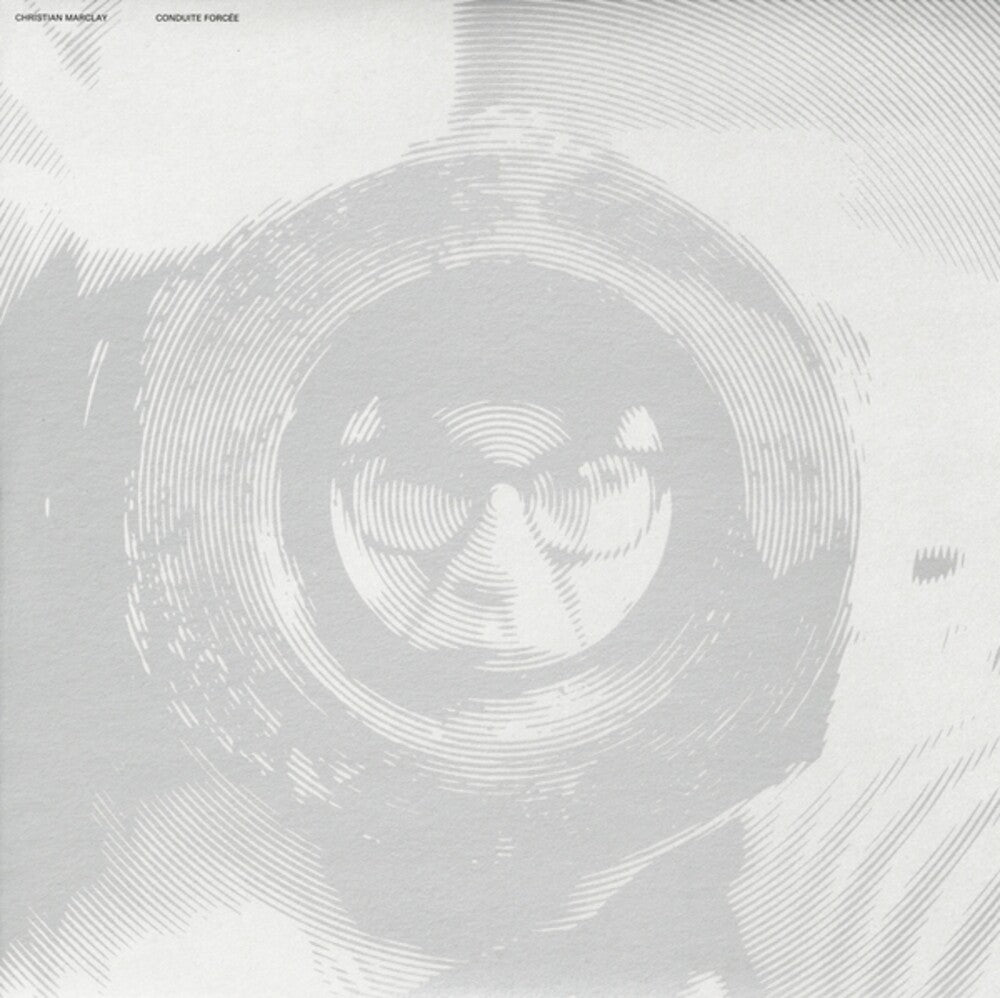 the album cover for Marclay, Christian - Conduite Forcee