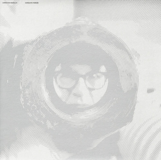 the album cover for Marclay, Christian - Conduite Forcee