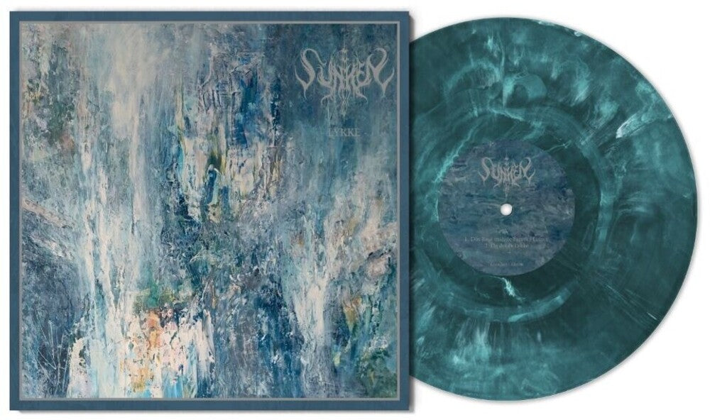 the album cover for Sunken - Lykke [Ocean Blue Colored Vinyl]
