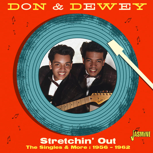 the album cover for Don & Dewey - Stretchin Out: The Singles & More 1956-1962 (Uk)