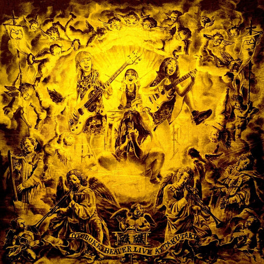 the album cover for Otoboke Beaver - Live At Taku Taku