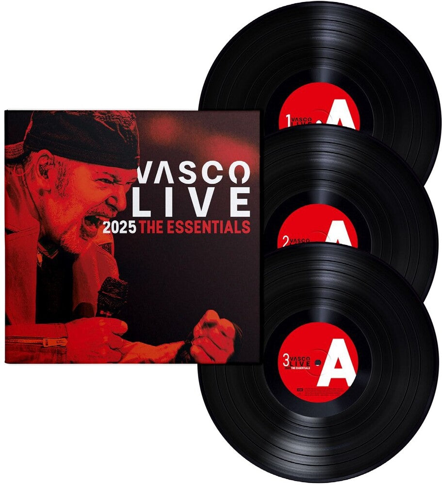 the album cover for Vasco Rossi - Vasco Live 2025 The Essential (Ita)