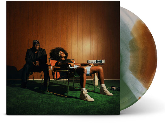 the album cover for Blk Odyssy - Mood Control / Green/Brown/White (Brwn) [Colored Vinyl]