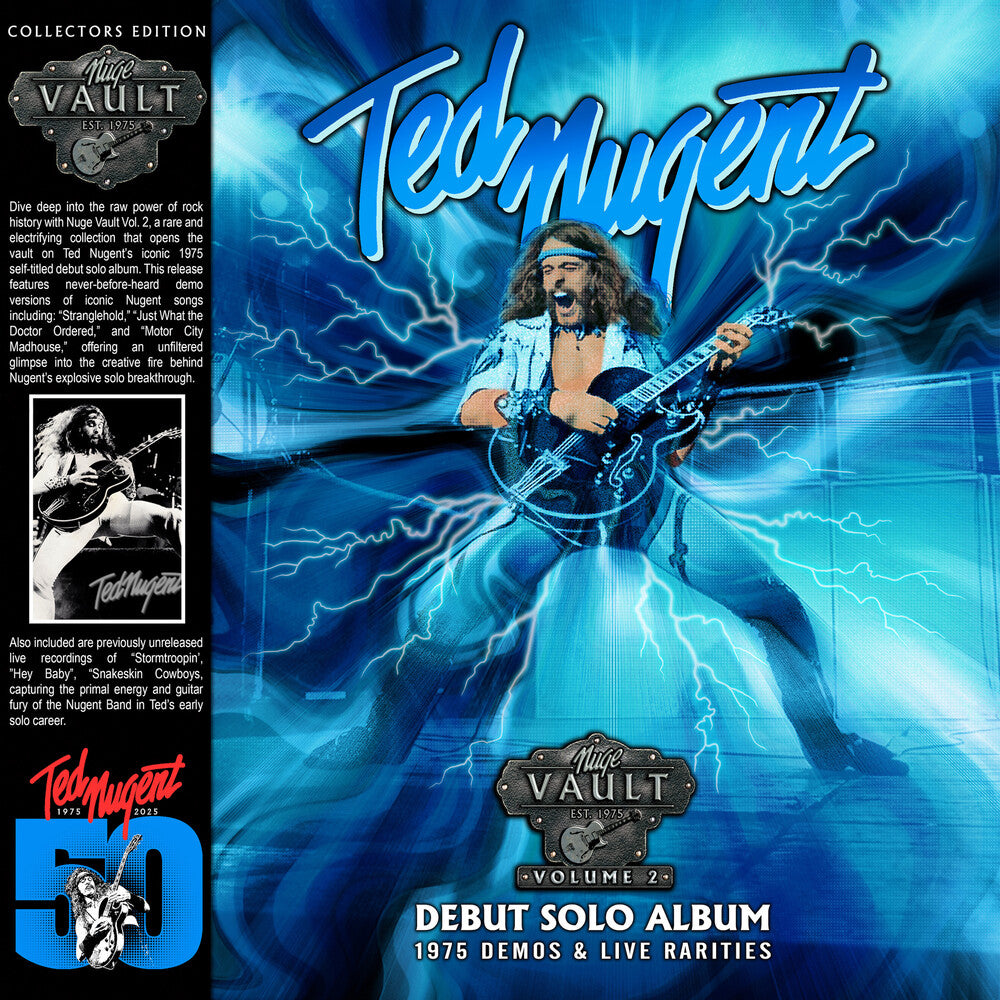 the album cover for Ted Nugent - Nuge Vault Vol 2: 1975 Demos & Live Rarites
