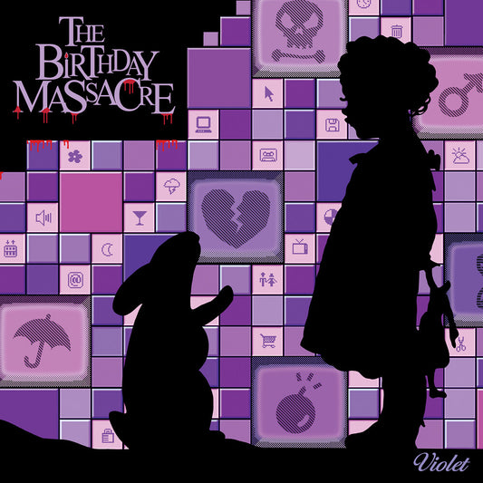 the album cover for Birthday Massacre - Violet [Colored Vinyl] [Limited Edition] (Purp)