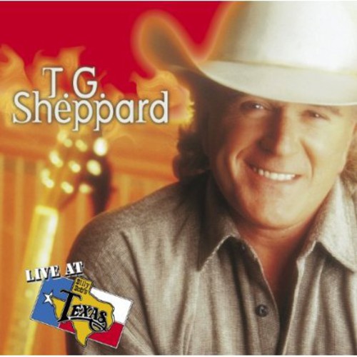 the album cover for T.G. Sheppard - Live at Billy Bob's
