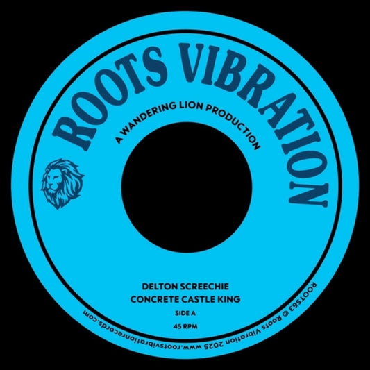 the album cover for Delton Screechie - Concrete Castle King (Ep)