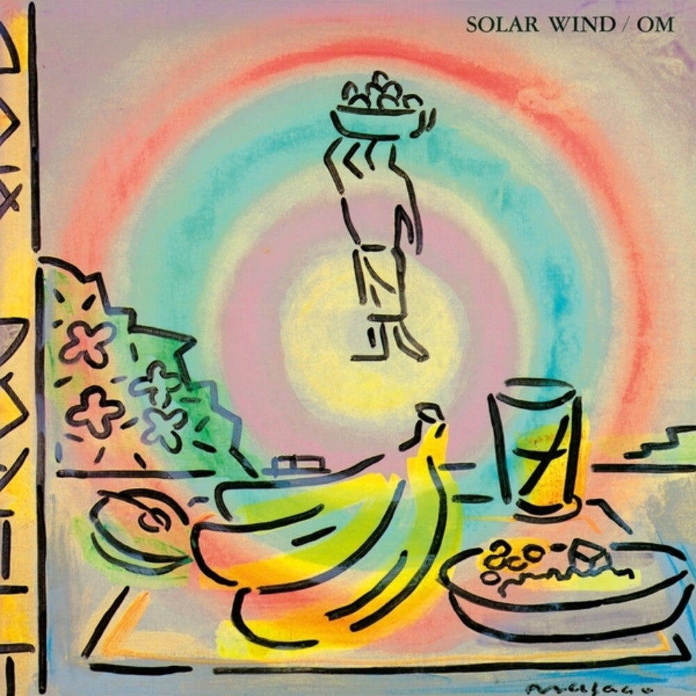the album cover for Om - Solar Wind