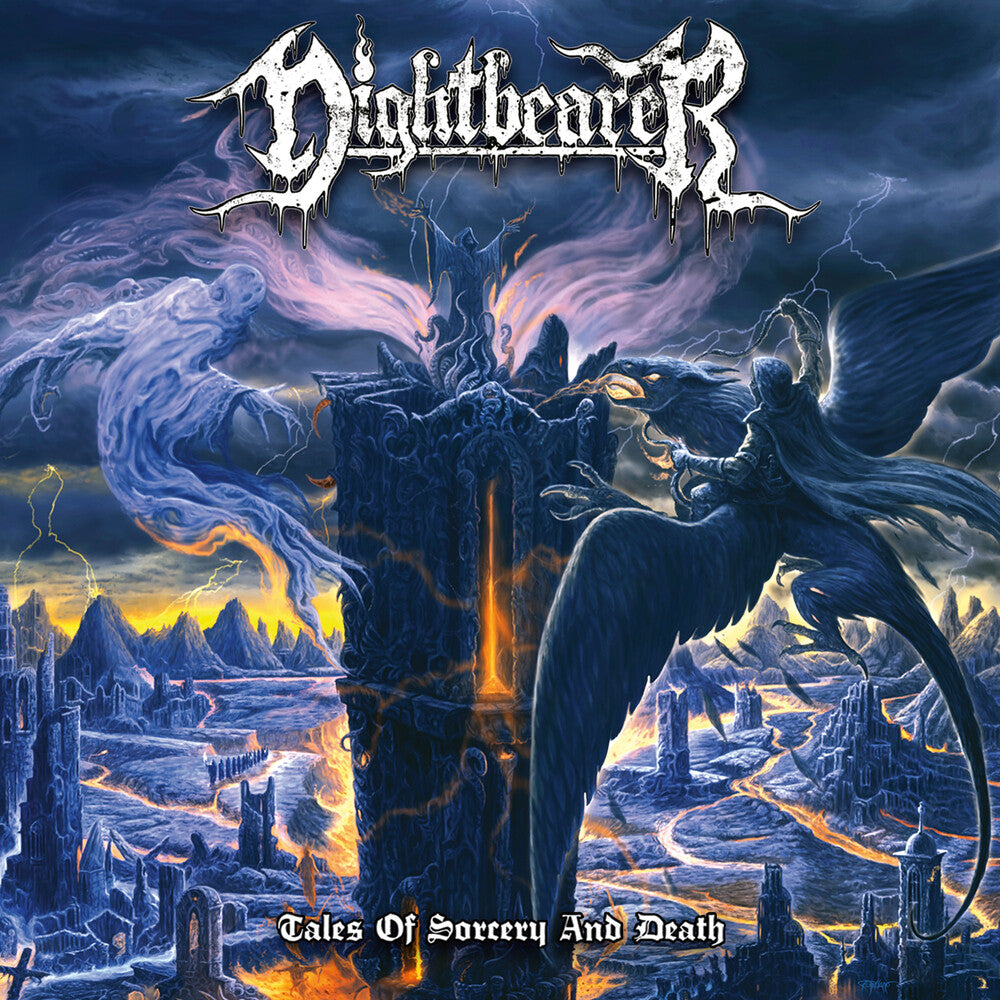 the album cover for Nightbearer - Tales Of Sorcery & Death [Reissue]