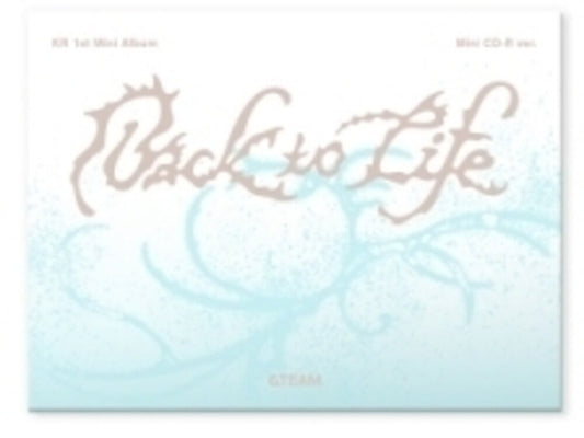 the album cover for &TEAM - Back To Life - Photocard Box - Mini Cd-R Version