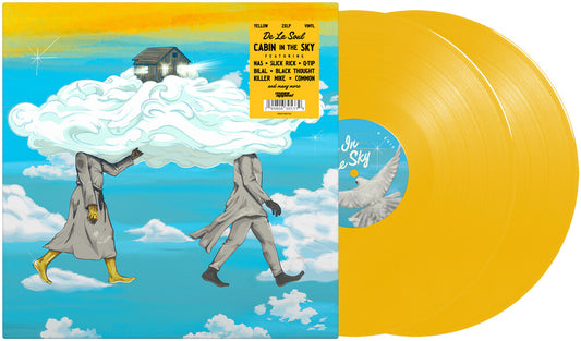 the album cover for De La Soul - Cabin In The Sky [Colored Vinyl] (Ylw)