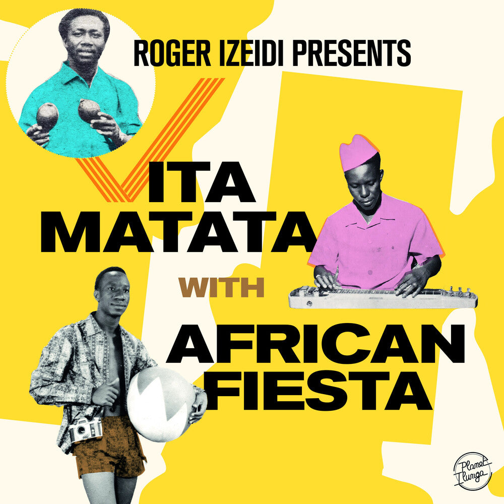 the album cover for African Fiesta - Roger Izeidi Presents Vita Matata With African