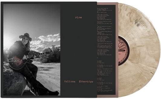 the album cover for Melissa Etheridge - Rise [Colored Vinyl] (Tan)