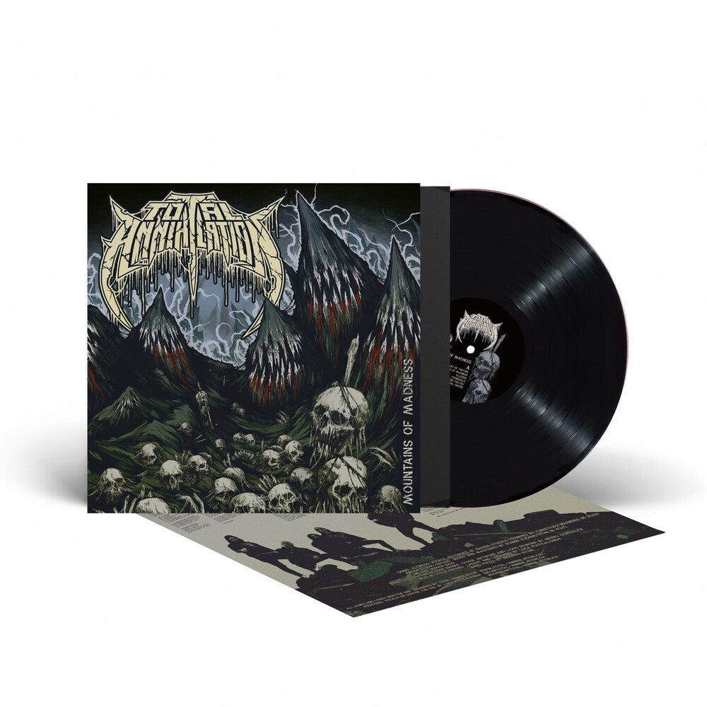 the album cover for Total Annihilation - Mountains Of Madness (Ofgv)