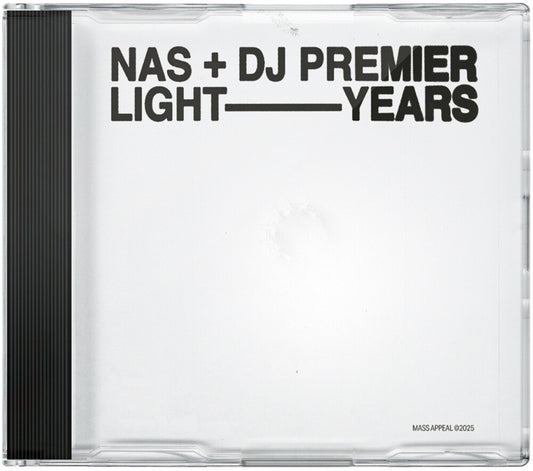 the album cover for Nas and DJ Premier - Light-Years [Indie Exclusive CD]