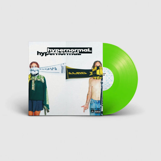 the album cover for Shelf Lives - Hypernormal [Indie Exclusive] Green [Colored Vinyl] (Grn) [Indie Exclusive]
