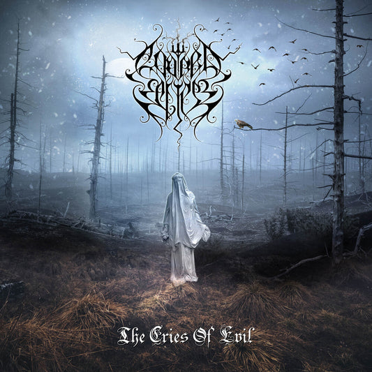 the album cover for Evoked Eclipse - Cries Of Evil