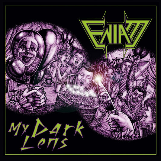 the album cover for Eniam - My Dark Lens