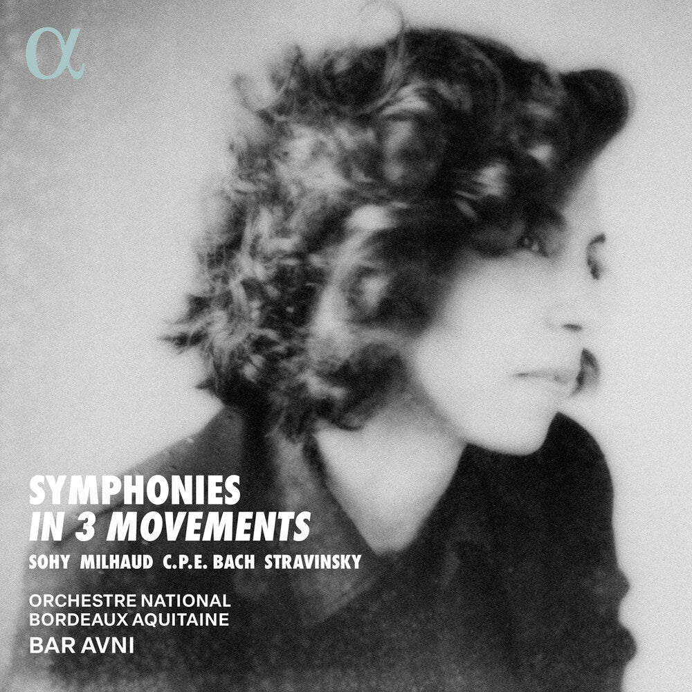 the album cover for Orchestre National Bordeaux Aquitaine - Symphonies In 3 Movements