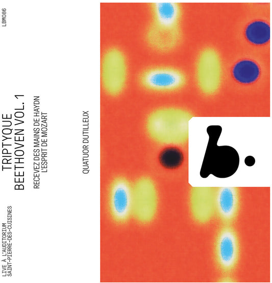 the album cover for Quatuor Dutilleux - Triptyque Beethoven Vol. 1 (Live)