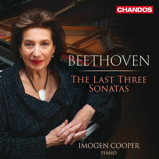 the album cover for Imogen Cooper - Beethoven: Last Three Sonatas