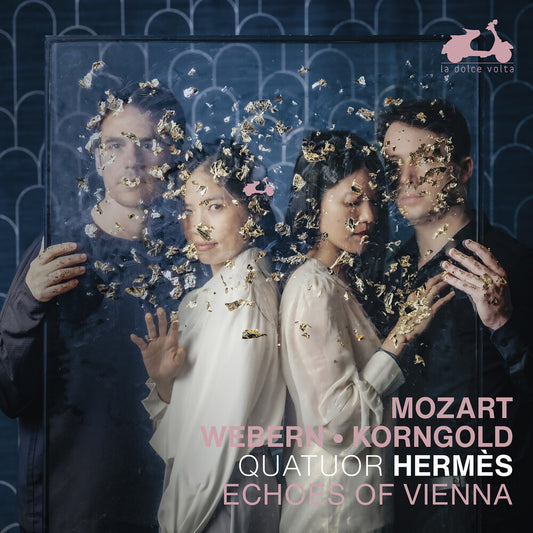 the album cover for Quatuor Hermès - Echoes Of Vienna