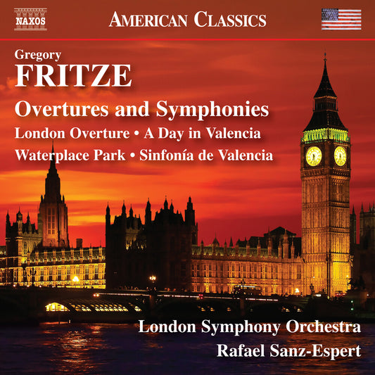 the album cover for London Symphony Orchestra - Fritze: Overtures & Symphonies