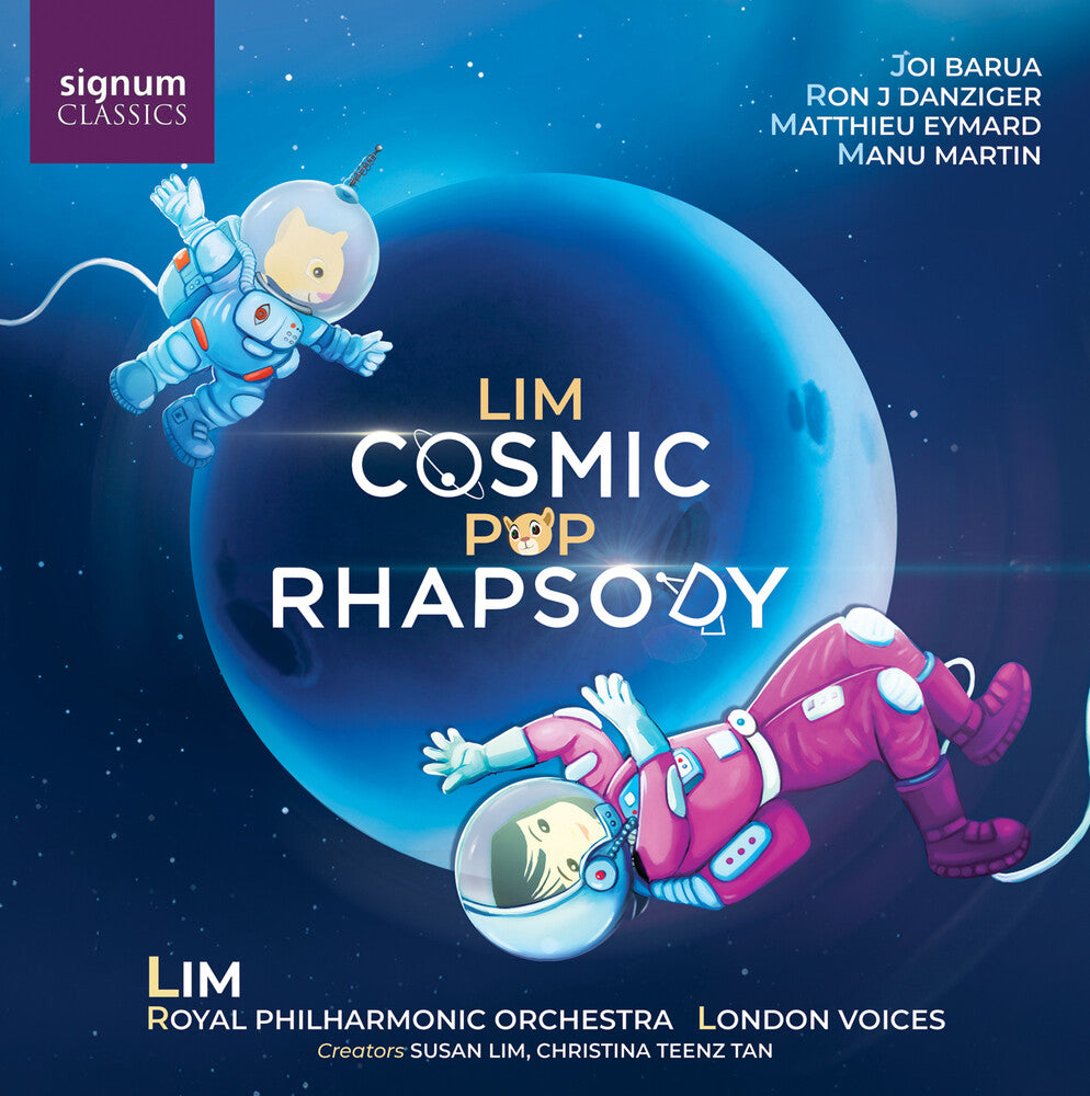 the album cover for Killian Donnelly - Lim Cosmic Pop Rhapsody