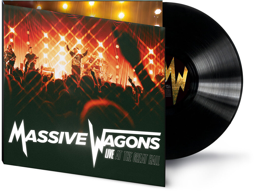 the album cover for Massive Wagons - Live At The Great Hall