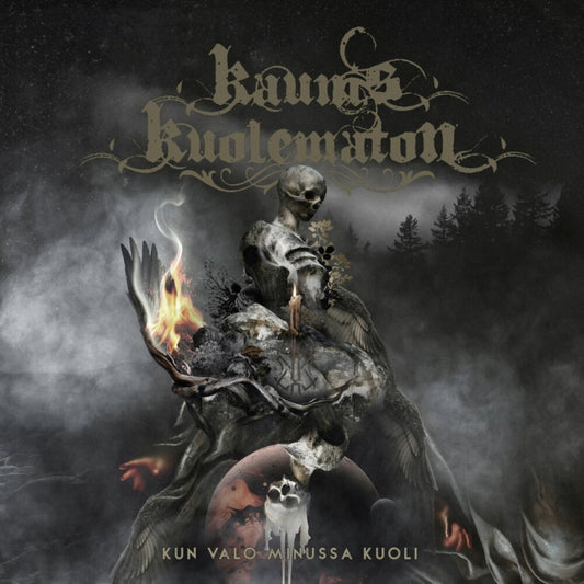 the album cover for Kaunis Kuolematon - Kun Valo Minussa Kuoli