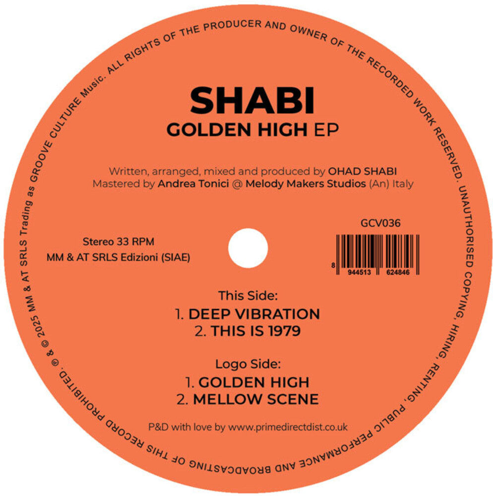 the album cover for Shabi - Golden High