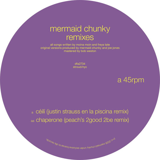 the album cover for Mermaid Chunky - Remixes