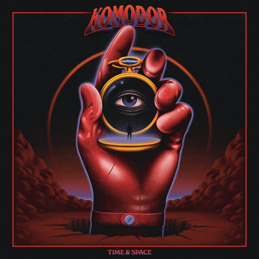 the album cover for Komodor - Time & Space