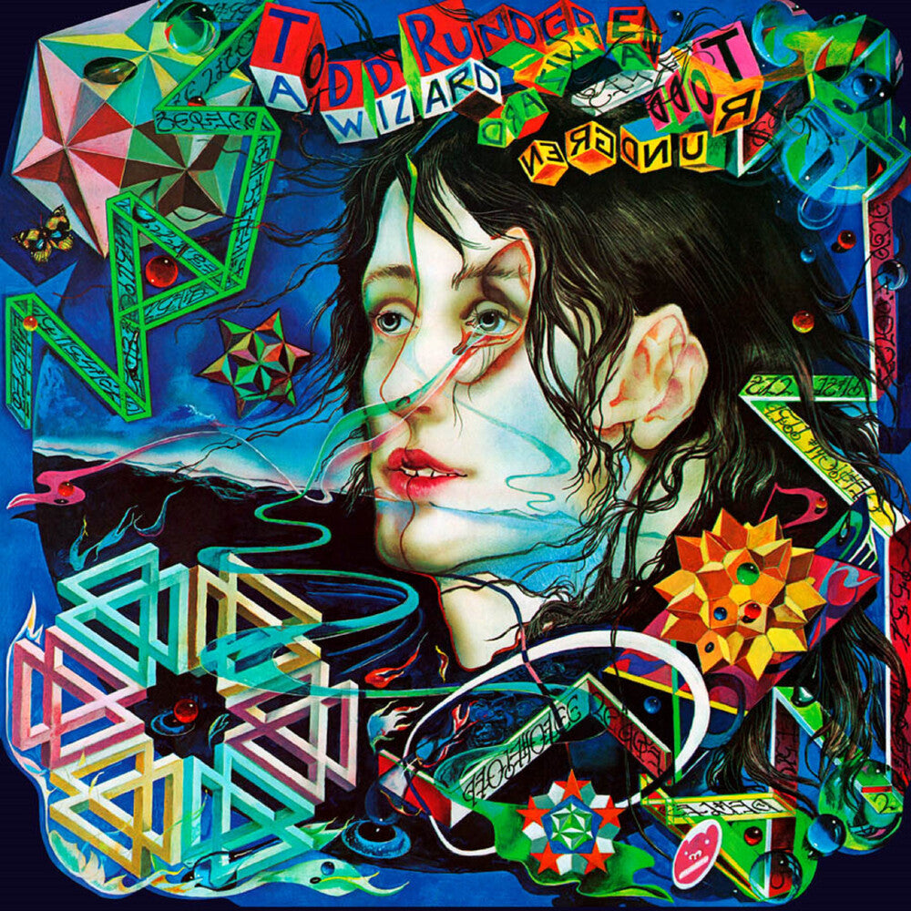 the album cover for Rundgren, Todd - A Wizard A True Star