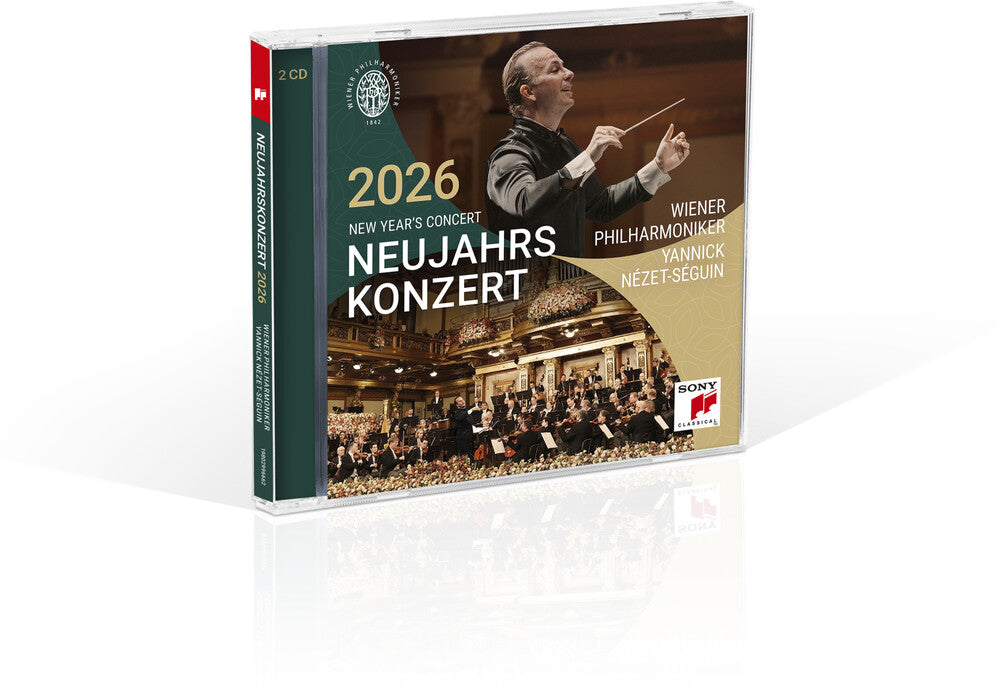 the album cover for Wiener Philharmoniker / Nezet-Seguin, Yannick - Neujahrskonzert 2026 / New Year's Concert 2026