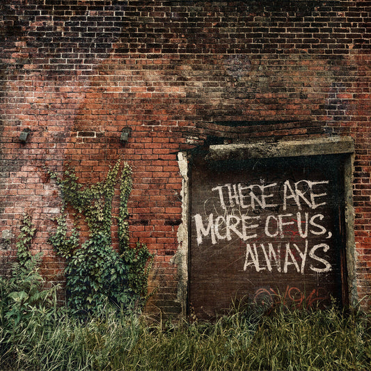 the album cover for Jagged City - There Are More Of Us, Always