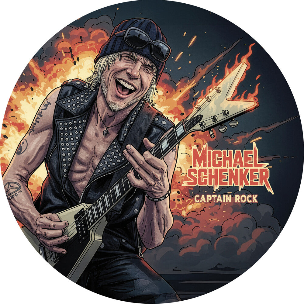 the album cover for Schenker, Michael - Captain Rock