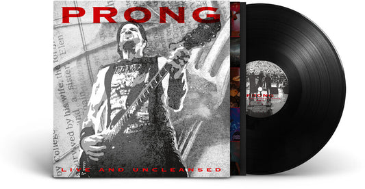 the album cover for Prong - Live and Uncleansed