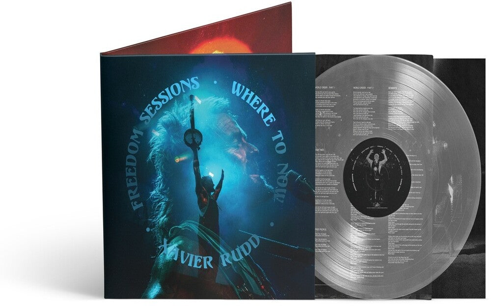 the album cover for Rudd, Xavier - Freedom Sessions/Where to Now