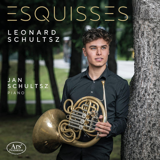 the album cover for Leonard Schultsz - Esquisses