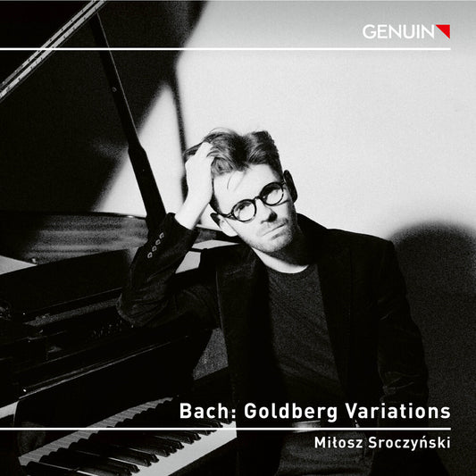 the album cover for Milosz Sroczynski - Bach: Goldberg Variations