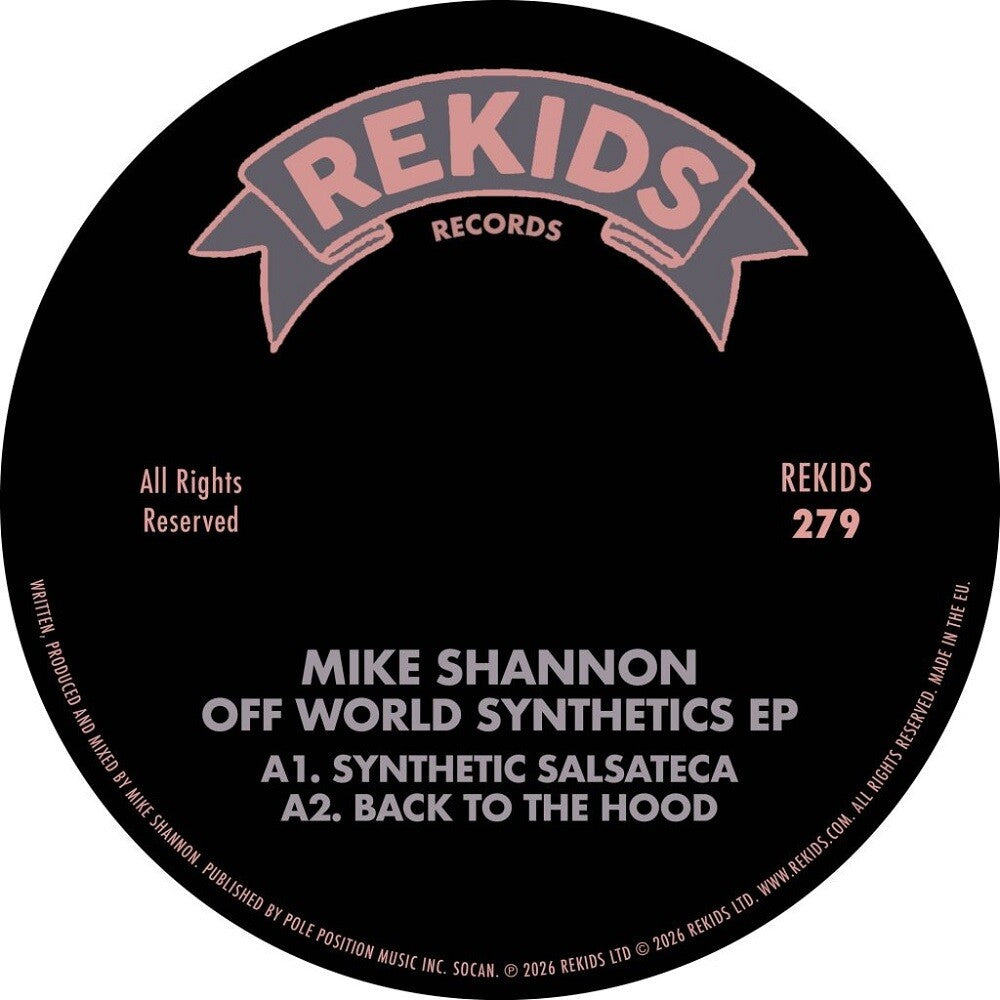 the album cover for Mike Shannon - Off World Synthetics (Ep)